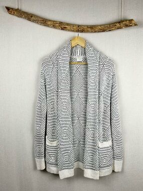 A New Day Open Front Textured Knit Cardigan Sweater XS